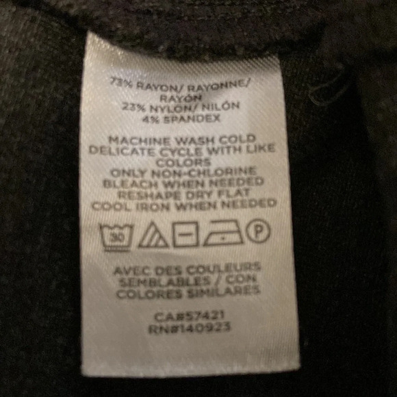 NWOT LOFT Sculpt leggings charcoal MP - Picture 9 of 13